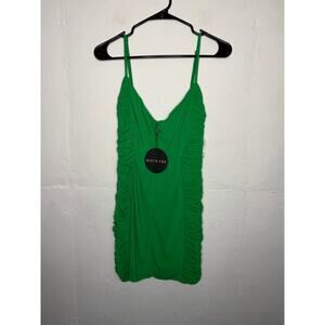 NEW White Fox Midnight Adventures Mini Dress Green Size 4